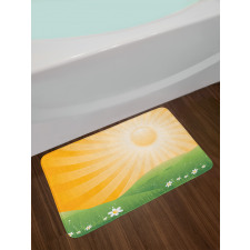 Sunbeam in Summer Bath Mat