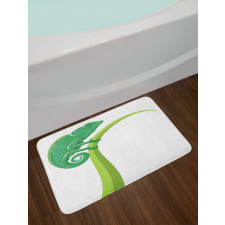 Exotic Grumpy Lizard Bath Mat