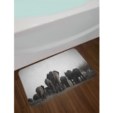 Tropic Wildlife Safari Bath Mat