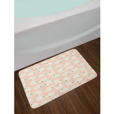 Jasminum Sambac Naive Nature Bath Mat