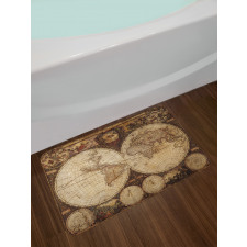 Historic Old Atlas Bath Mat