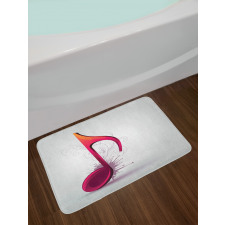 Single Note Flourishes Bath Mat