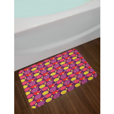 Colorful Fresh Cartoon Fruit Bath Mat