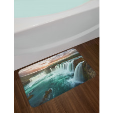 Wild Nature Waterfall Bath Mat