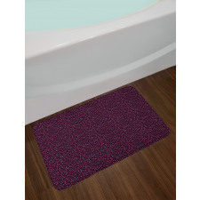 Rhythmic Romantic Motifs Bath Mat