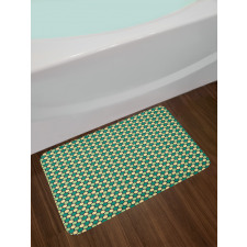 Linear Geometric Geometry Bath Mat