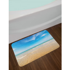 Tropic Sea Sky Scenery Bath Mat