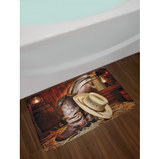 America Retro Rodeo Bath Mat