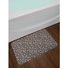 Blossoming Branches Twigs Bath Mat