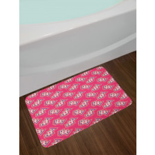 Modern 90s Style Elements Bath Mat