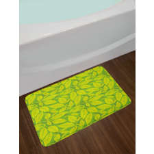 Nature Eco Art Leaves Bath Mat