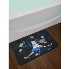 Rose Flowers Bath Mat