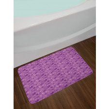 Monochrome Intricate Art Bath Mat