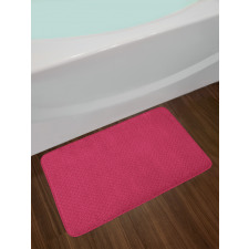 Flower-Like Dainty Curves Bath Mat