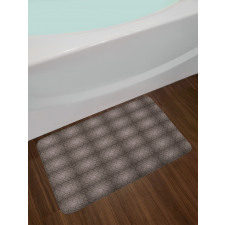 Triangles Swirls Artwork Bath Mat