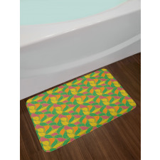 Colorful Composition Art Bath Mat