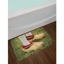 Photo of Dutch Clogs Worn Bath Mat