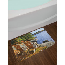 Adirondack Chairs Shore Bath Mat