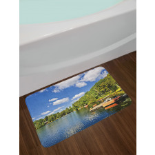 Docks in Ontario Nature Bath Mat