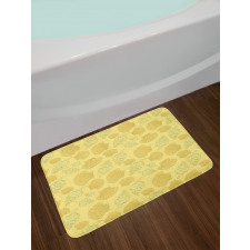 Underwater Mollusk Art Bath Mat