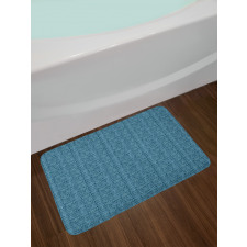 Primitive Style Motif Bath Mat