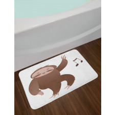 Dancing Cartoon Music Bath Mat