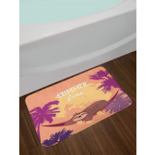 Summer Time Chilling Bath Mat