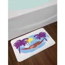 Hammock and Chill Art Bath Mat