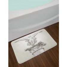 Angel Greek Myth Muse Bath Mat