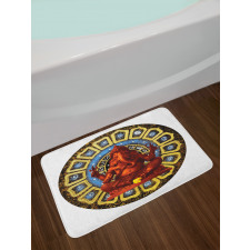 Elephant Sculpture Bath Mat