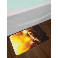 Far Eastern Ancient Culture Bath Mat