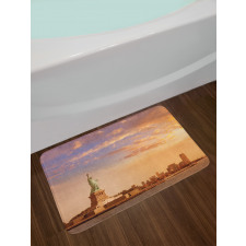 Freedom on NYC Bath Mat