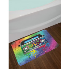 Old Style Hippie Van Bath Mat