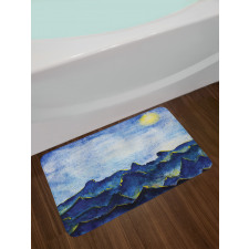 Hills Fairy Cloud Sky Bath Mat