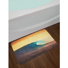 Sunset in Warm Colors Bath Mat