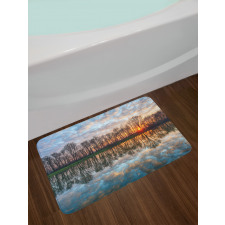 Boho Sunset Bath Mat