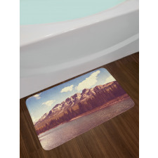 Canada River and Trees Bath Mat