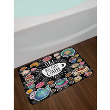 Patisserie Dessert Bath Mat