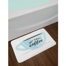 Single Cup Image Bath Mat