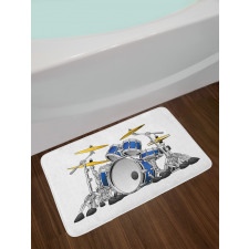 Professional Music Elements Bath Mat