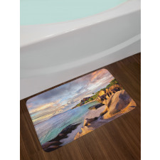 Rock Sandy Beach Island Bath Mat