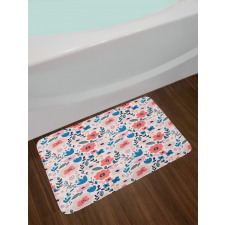 Pastel Summer Field Art Bath Mat