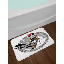 Knight Heroic Armour Bath Mat