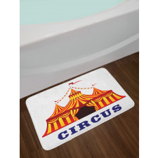 Old Fashioned Retro Tent Bath Mat