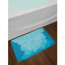 Fish in the Ocean Bath Mat