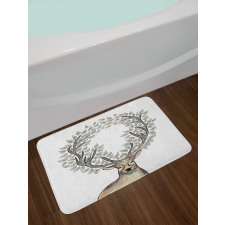 Myth Animal Reindeer Bath Mat