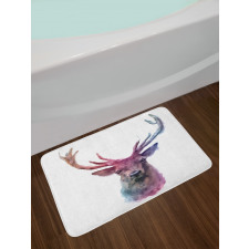 Antlers Wild Nature Bath Mat