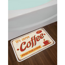 Vintage Rusty Faded Tin Bath Mat