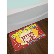 Pop Corn Movie Snack Bath Mat