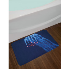 Canadian Snowbirds Bath Mat